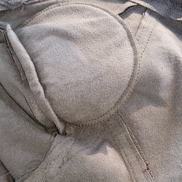 Jus D' Orange Paris Open Biker Brown Jacket - Sz.3 - Picture 14 of 14